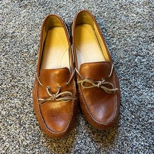 Cole Haan Leather Luggage Driving Mocassins size 9